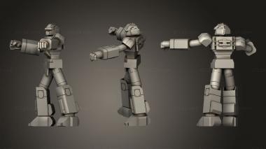 Military figurines daileon 3d model